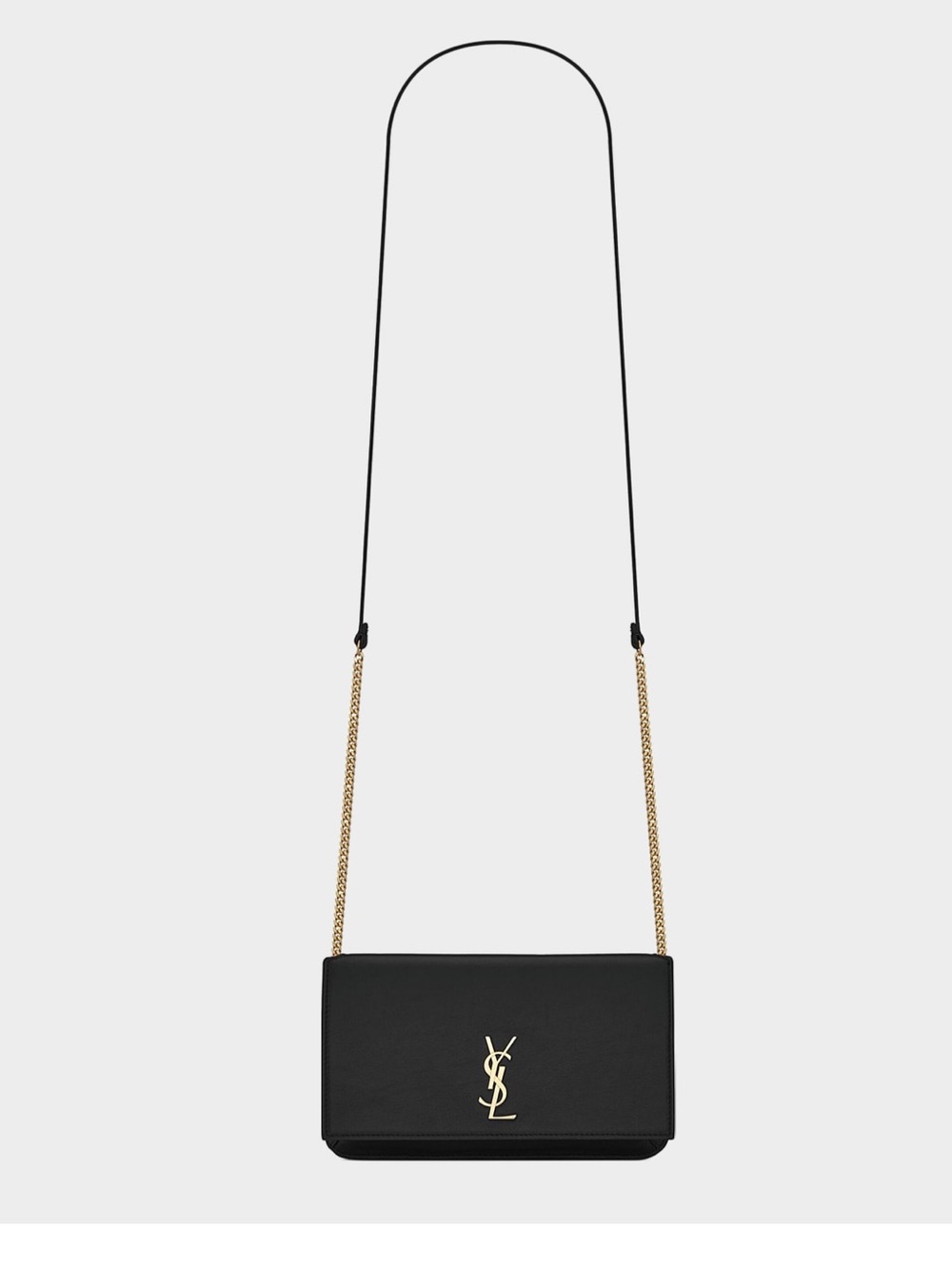 Like new & authenticSaint Laurent YSL Smooth Leather Crossbody Cell Phone Holder